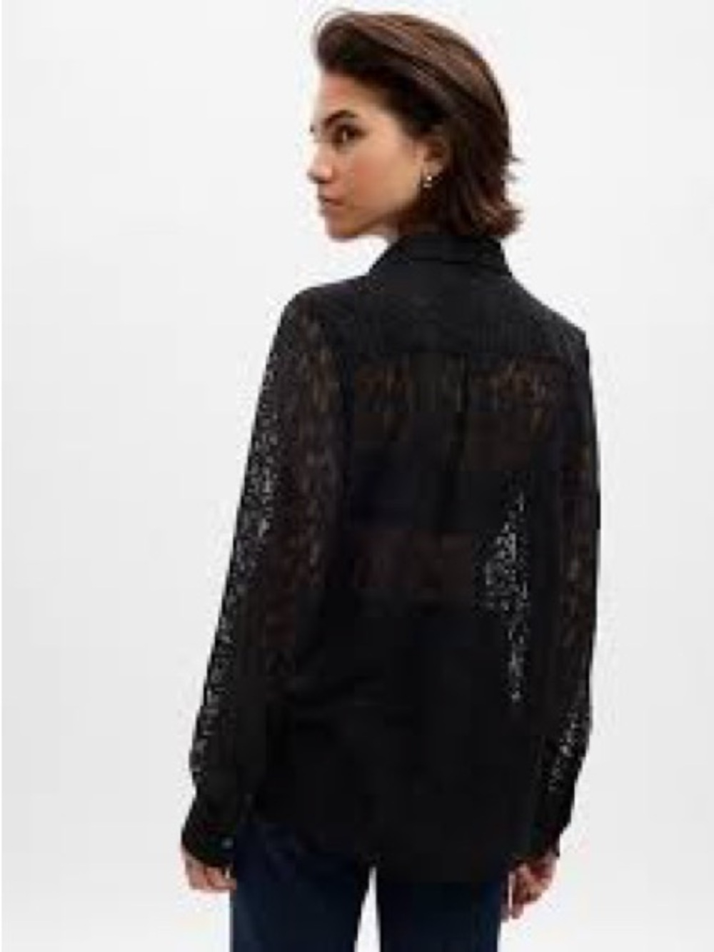 GAP lace perfect shirt. BNWOT